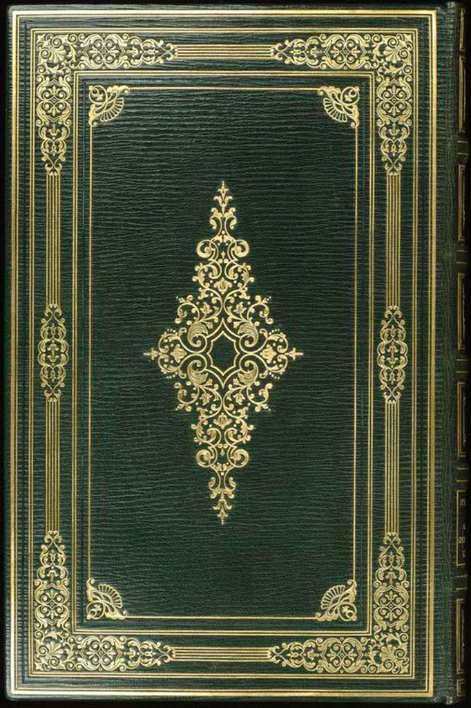 An illustration from Bookbinding : books bequeathed by William Augustus Spencer, 1880, leaf 293