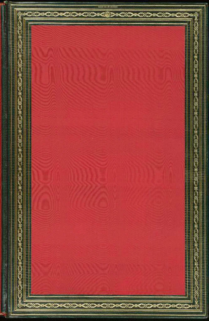 An illustration from Bookbinding : books bequeathed by William Augustus Spencer, 1880, leaf 294