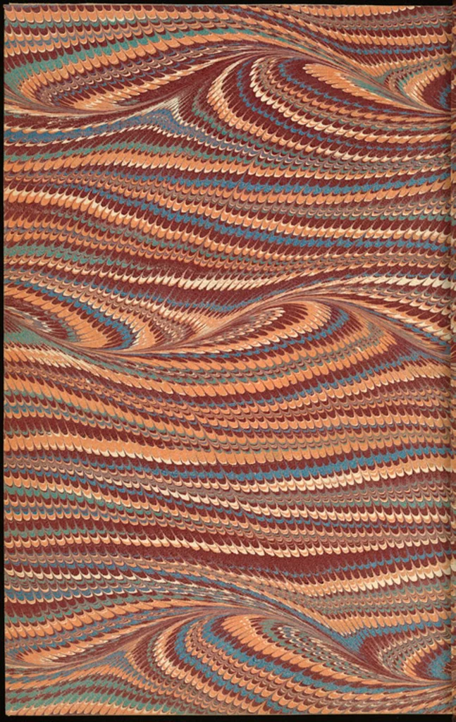 An illustration from Bookbinding : books bequeathed by William Augustus Spencer, 1880, leaf 3