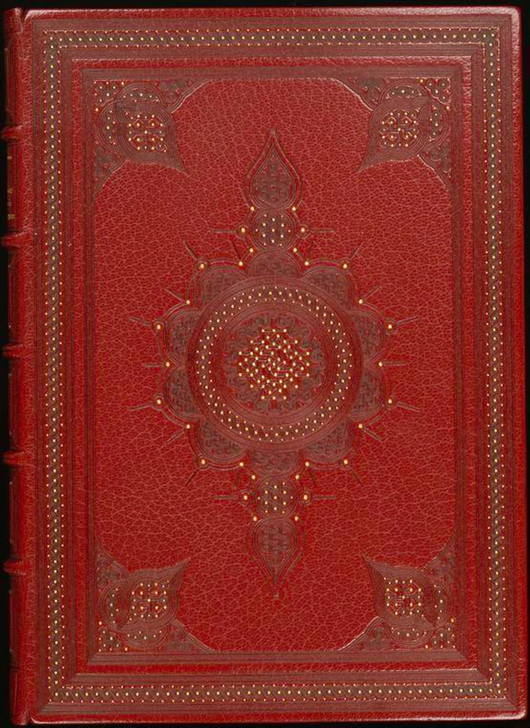 An illustration from Bookbinding : books bequeathed by William Augustus Spencer, 1880, leaf 307
