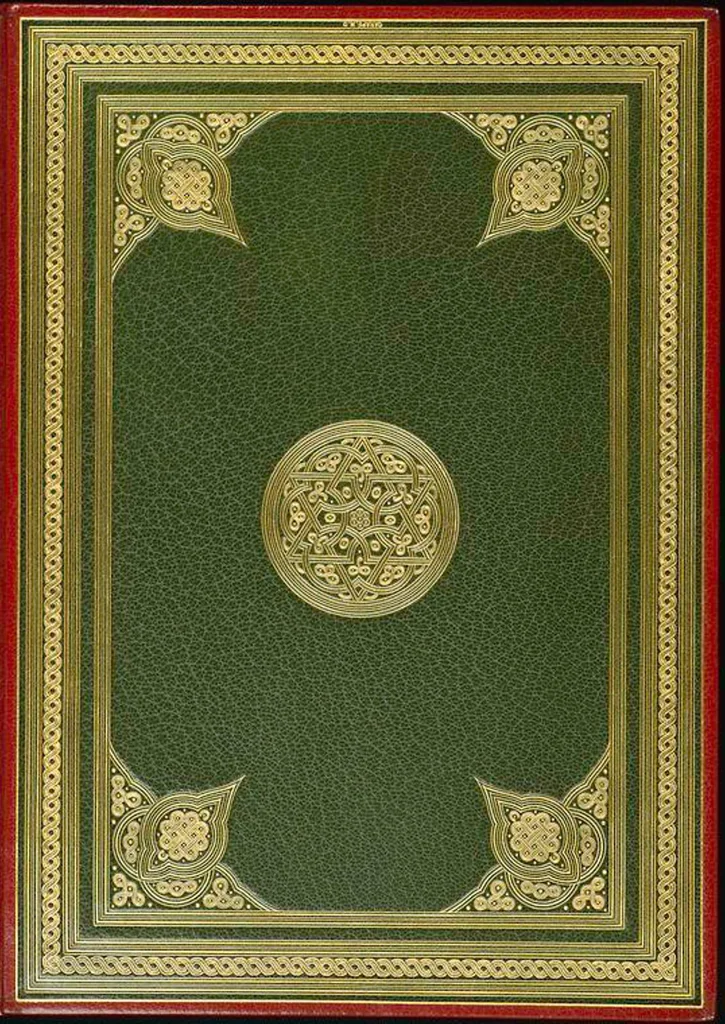 An illustration from Bookbinding : books bequeathed by William Augustus Spencer, 1880, leaf 308