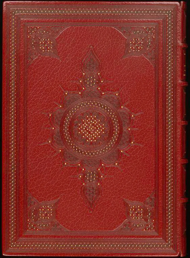 An illustration from Bookbinding : books bequeathed by William Augustus Spencer, 1880, leaf 312