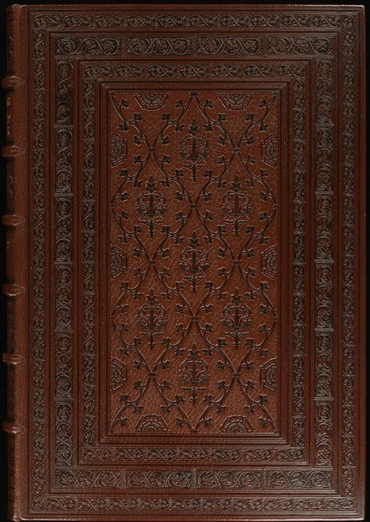 An illustration from Bookbinding : books bequeathed by William Augustus Spencer, 1880, leaf 314
