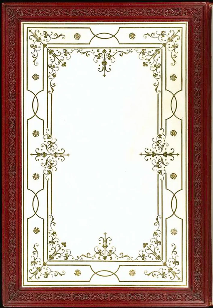 An illustration from Bookbinding : books bequeathed by William Augustus Spencer, 1880, leaf 318