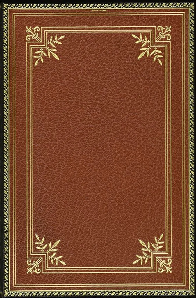 An illustration from Bookbinding : books bequeathed by William Augustus Spencer, 1880, leaf 322