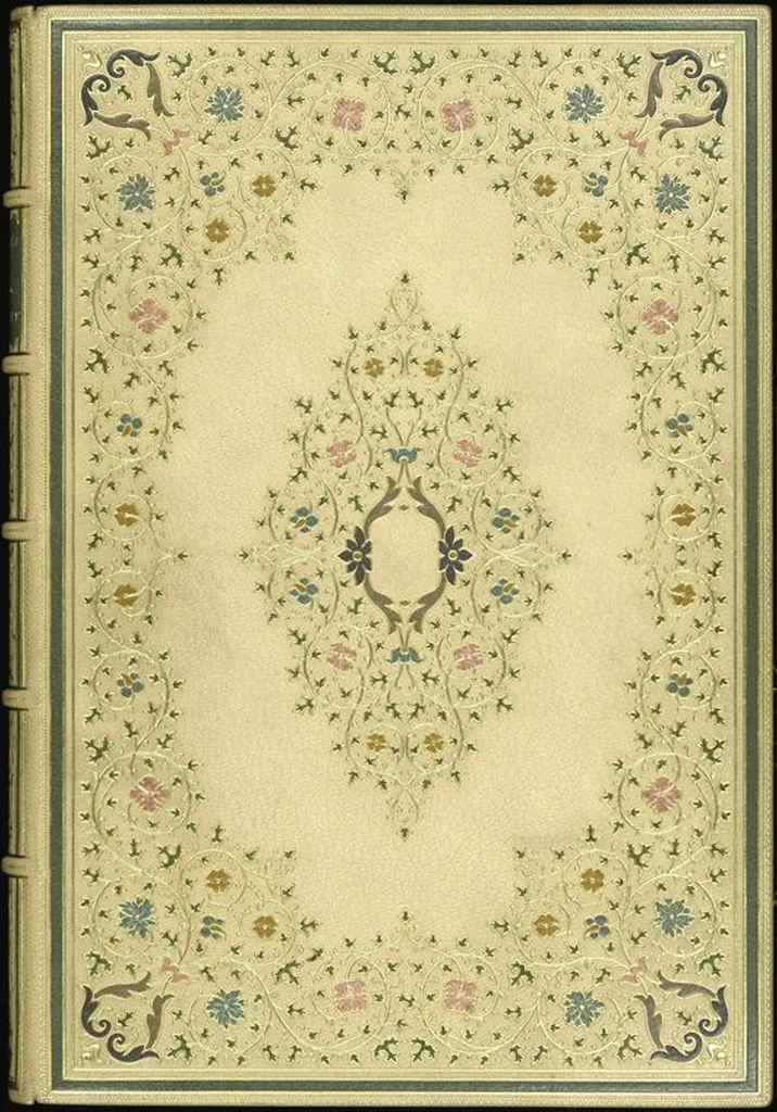 An illustration from Bookbinding : books bequeathed by William Augustus Spencer, 1880, leaf 335