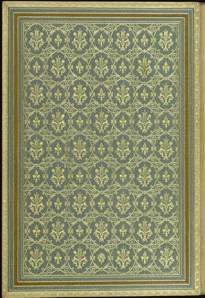 An illustration from Bookbinding : books bequeathed by William Augustus Spencer, 1880, leaf 336