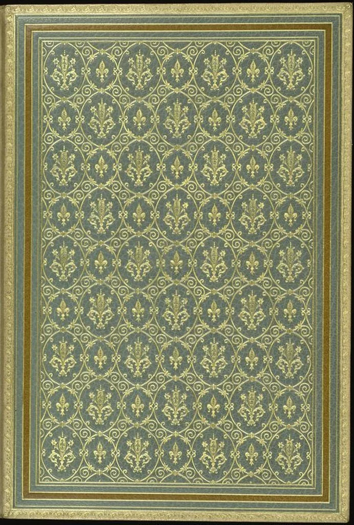 An illustration from Bookbinding : books bequeathed by William Augustus Spencer, 1880, leaf 339