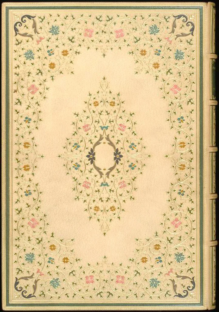 An illustration from Bookbinding : books bequeathed by William Augustus Spencer, 1880, leaf 340