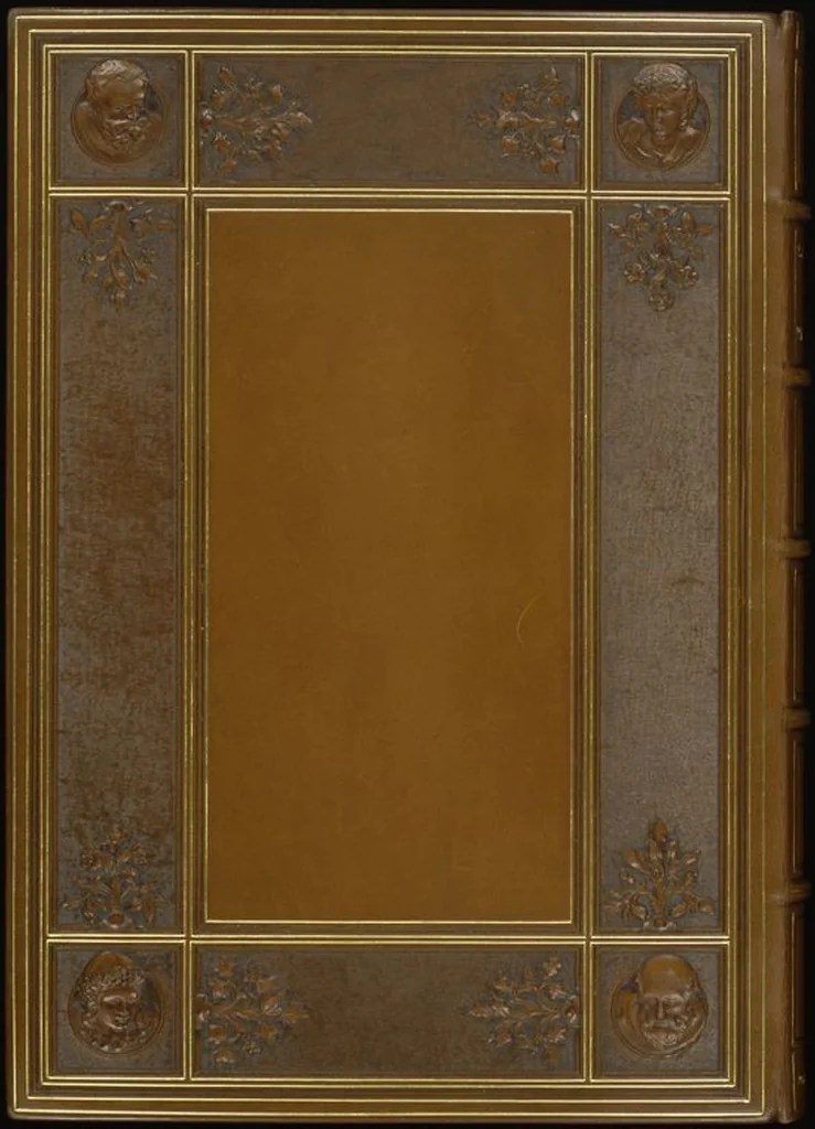 An illustration from Bookbinding : books bequeathed by William Augustus Spencer, 1880, leaf 347