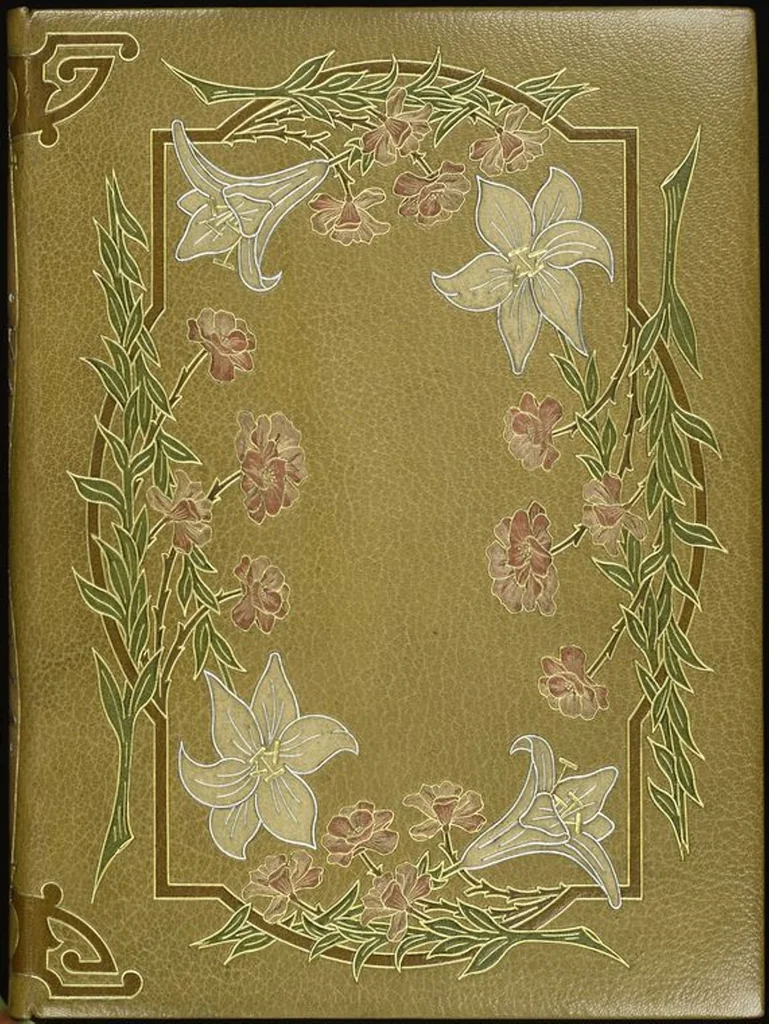 An illustration from Bookbinding : books bequeathed by William Augustus Spencer, 1880, leaf 356
