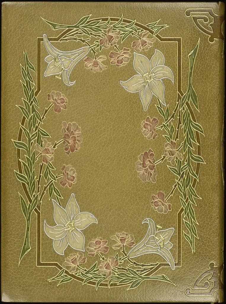An illustration from Bookbinding : books bequeathed by William Augustus Spencer, 1880, leaf 361