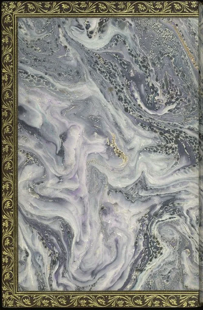 An illustration from Bookbinding : books bequeathed by William Augustus Spencer, 1880, leaf 364