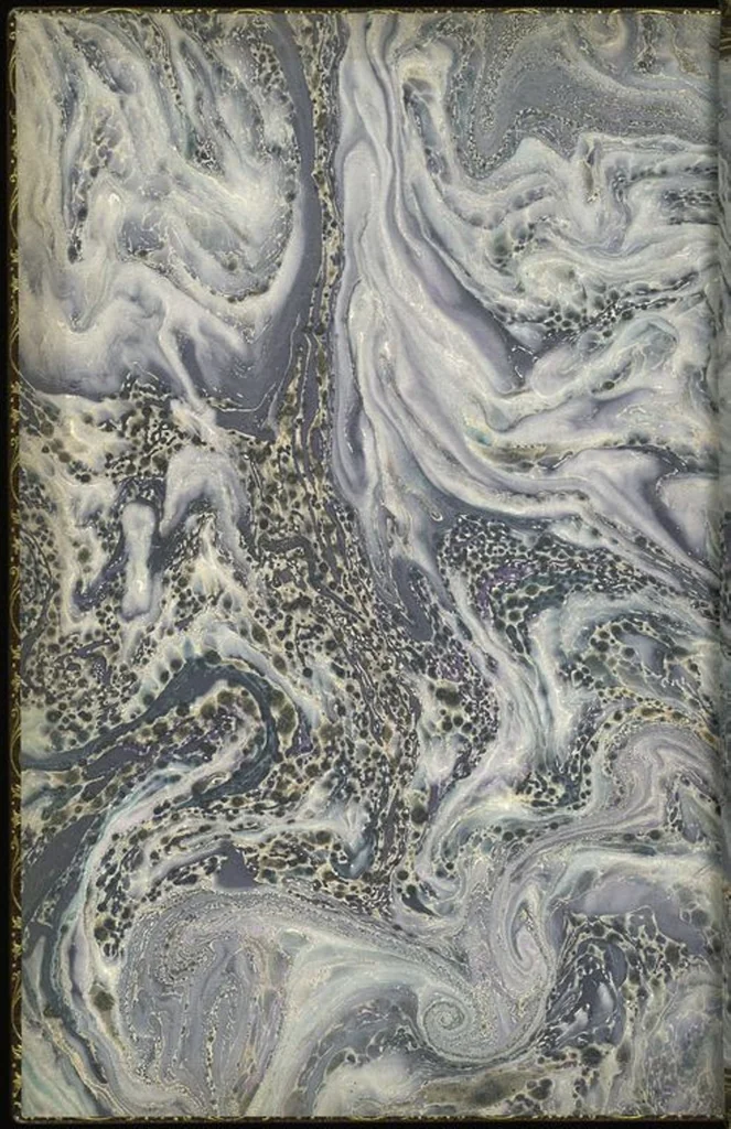 An illustration from Bookbinding : books bequeathed by William Augustus Spencer, 1880, leaf 366
