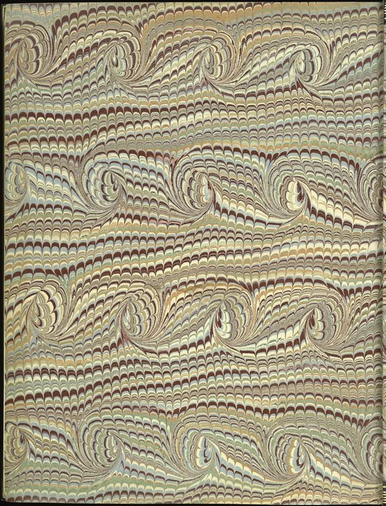 An illustration from Bookbinding : books bequeathed by William Augustus Spencer, 1880, leaf 373