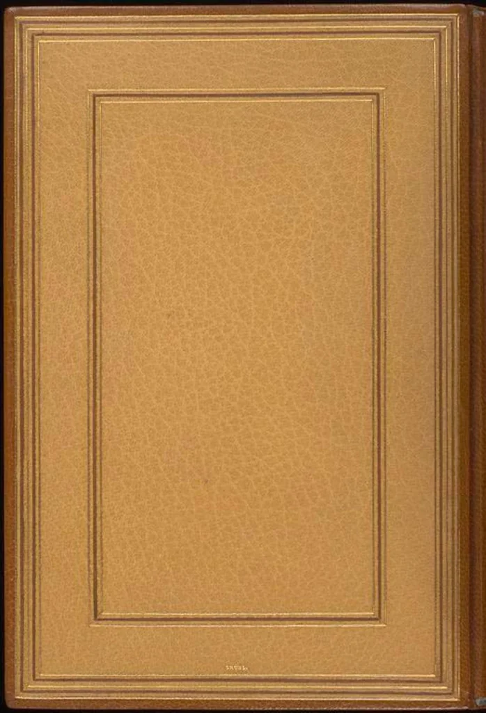 An illustration from Bookbinding : books bequeathed by William Augustus Spencer, 1880, leaf 378