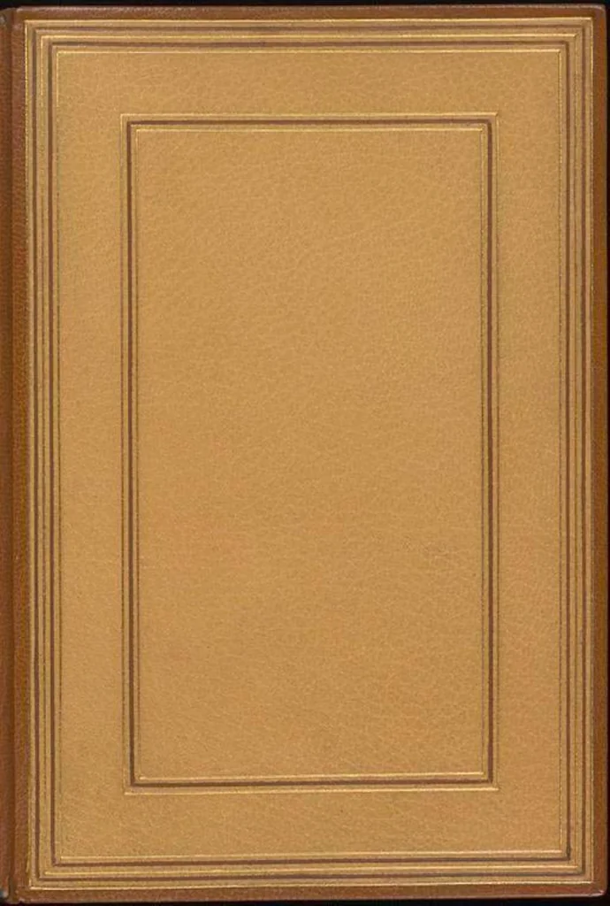 An illustration from Bookbinding : books bequeathed by William Augustus Spencer, 1880, leaf 381