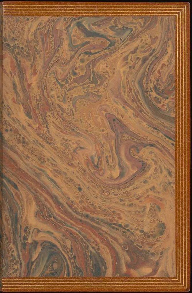An illustration from Bookbinding : books bequeathed by William Augustus Spencer, 1880, leaf 388