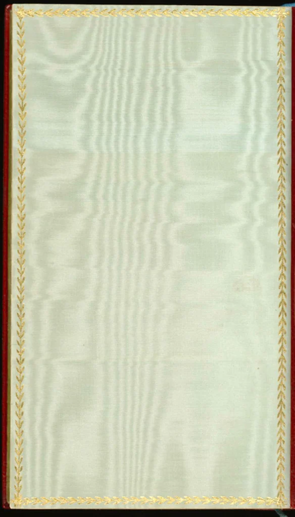 An illustration from Bookbinding : books bequeathed by William Augustus Spencer, 1880, leaf 39