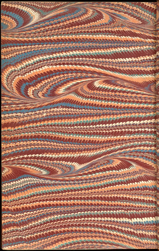 An illustration from Bookbinding : books bequeathed by William Augustus Spencer, 1880, leaf 4