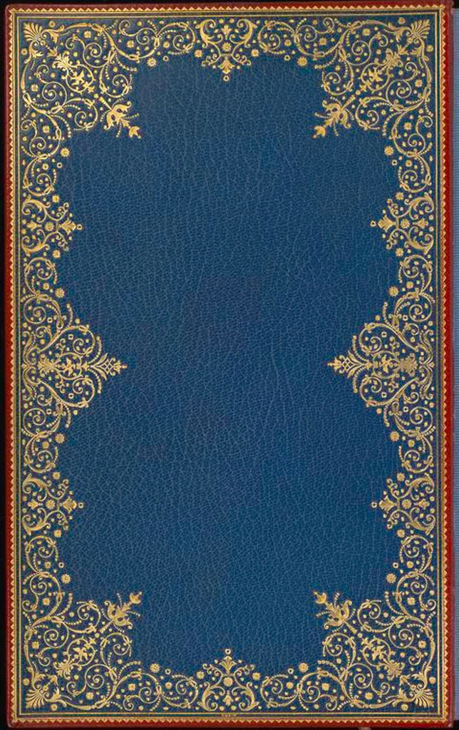An illustration from Bookbinding : books bequeathed by William Augustus Spencer, 1880, leaf 413