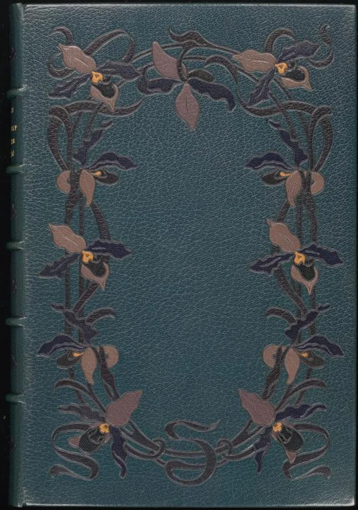 An illustration from Bookbinding : books bequeathed by William Augustus Spencer, 1880, leaf 419