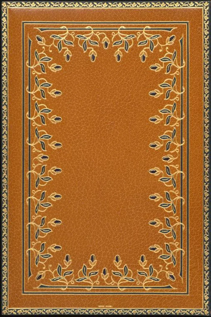 An illustration from Bookbinding : books bequeathed by William Augustus Spencer, 1880, leaf 420