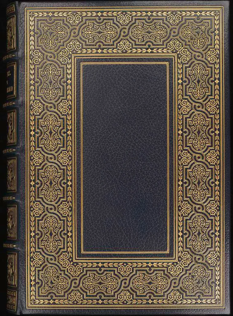 An illustration from Bookbinding : books bequeathed by William Augustus Spencer, 1880, leaf 426