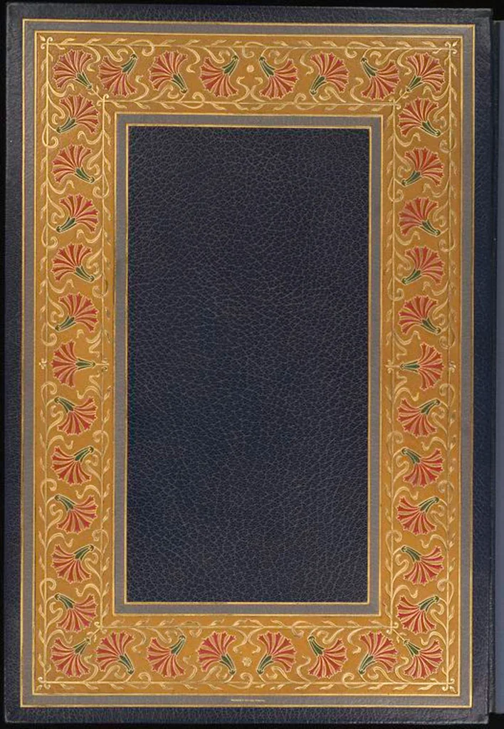 An illustration from Bookbinding : books bequeathed by William Augustus Spencer, 1880, leaf 427