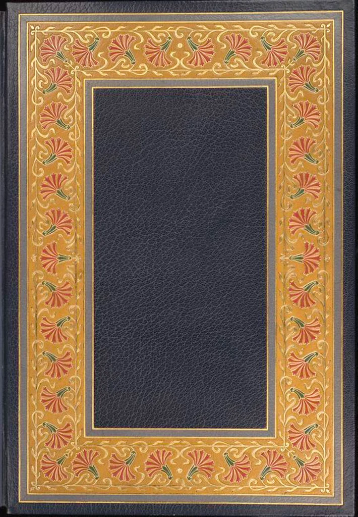 An illustration from Bookbinding : books bequeathed by William Augustus Spencer, 1880, leaf 430