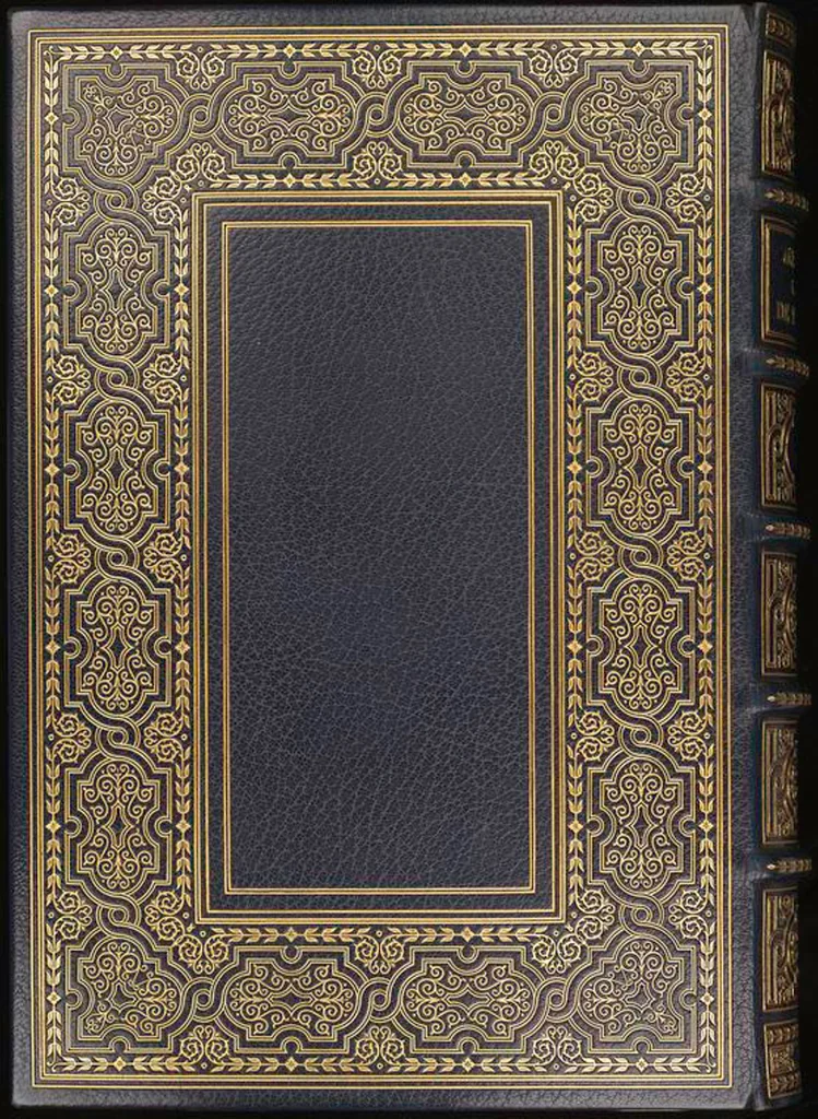 An illustration from Bookbinding : books bequeathed by William Augustus Spencer, 1880, leaf 431