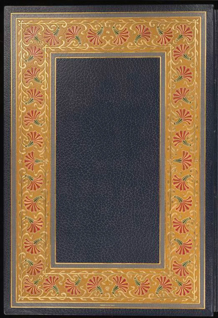 An illustration from Bookbinding : books bequeathed by William Augustus Spencer, 1880, leaf 434