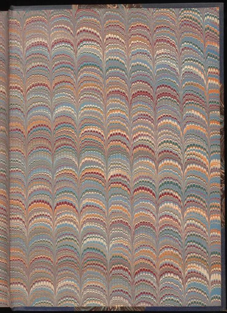 An illustration from Bookbinding : books bequeathed by William Augustus Spencer, 1880, leaf 451