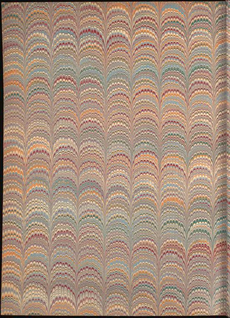 An illustration from Bookbinding : books bequeathed by William Augustus Spencer, 1880, leaf 457