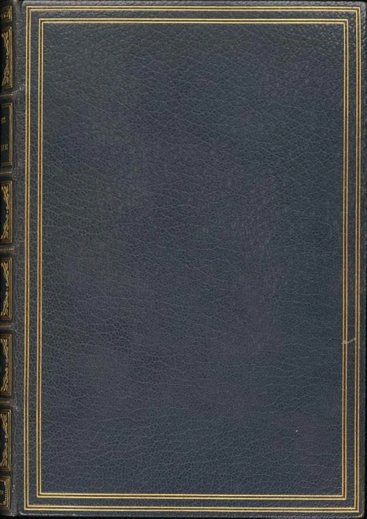 An illustration from Bookbinding : books bequeathed by William Augustus Spencer, 1880, leaf 461