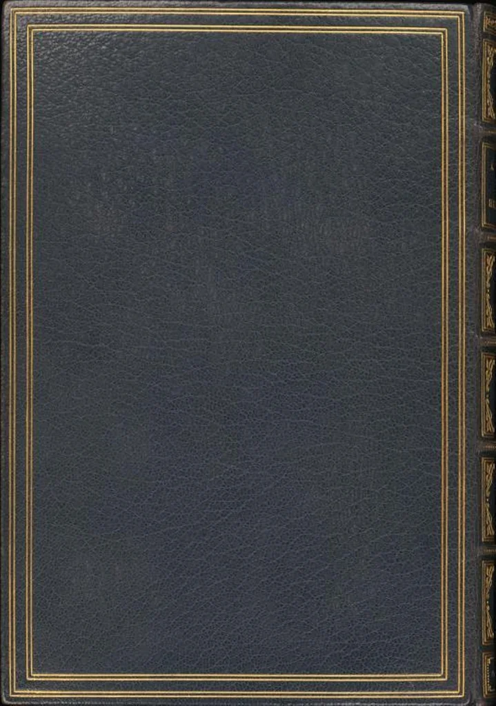 An illustration from Bookbinding : books bequeathed by William Augustus Spencer, 1880, leaf 466