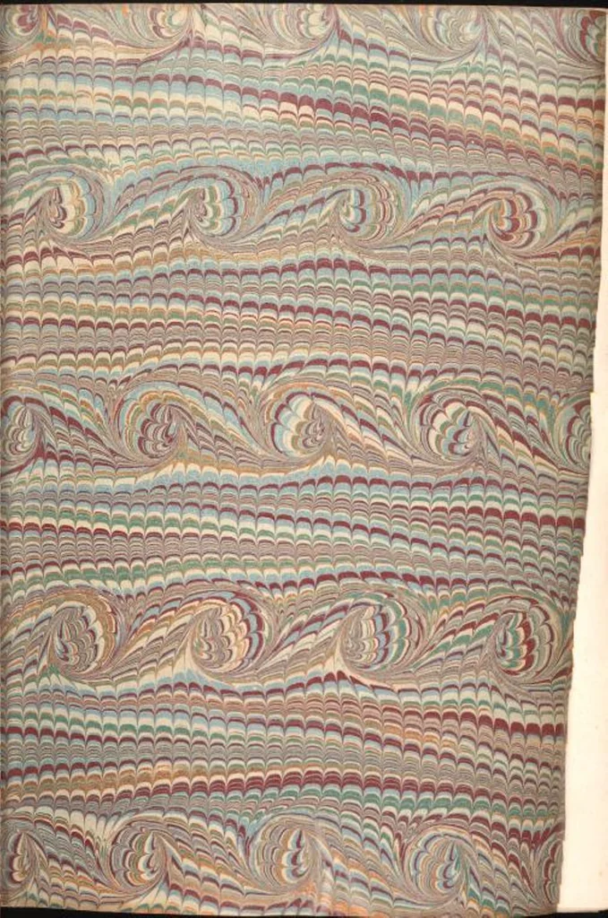 An illustration from Bookbinding : books bequeathed by William Augustus Spencer, 1880, leaf 470