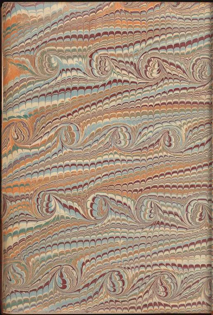 An illustration from Bookbinding : books bequeathed by William Augustus Spencer, 1880, leaf 478