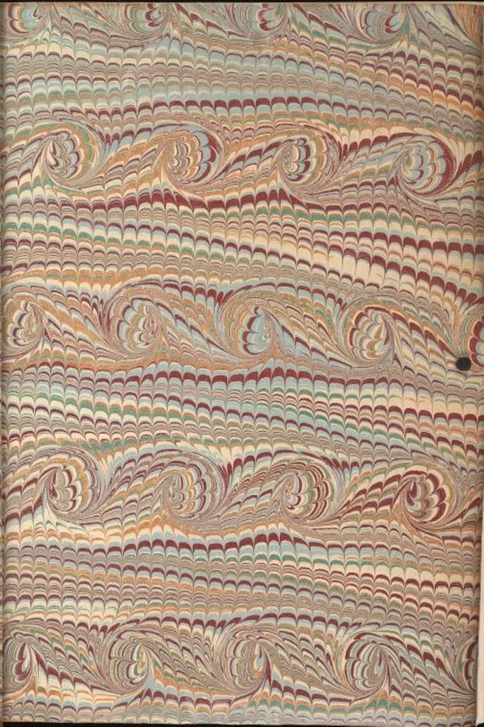 An illustration from Bookbinding : books bequeathed by William Augustus Spencer, 1880, leaf 491