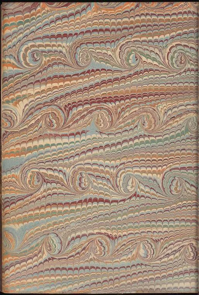 An illustration from Bookbinding : books bequeathed by William Augustus Spencer, 1880, leaf 499