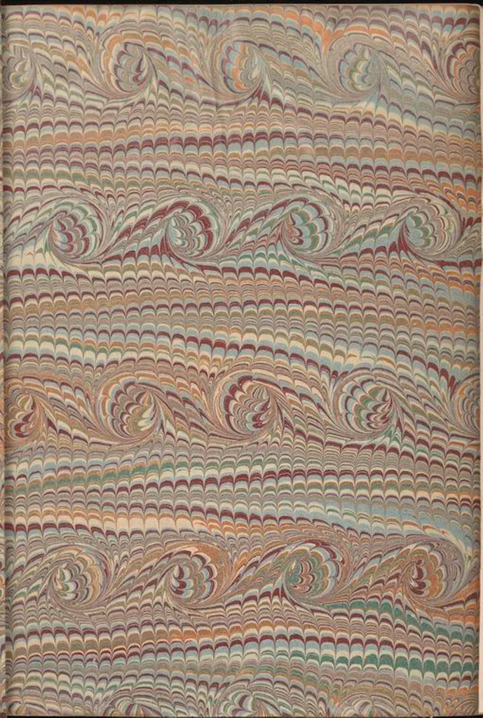 An illustration from Bookbinding : books bequeathed by William Augustus Spencer, 1880, leaf 505