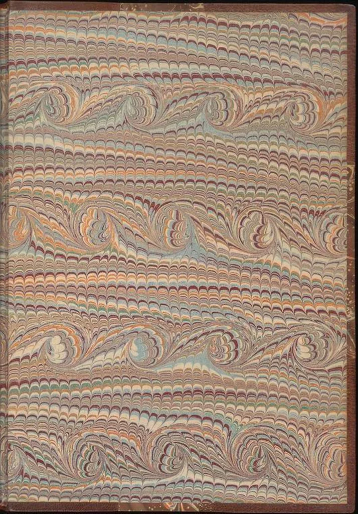 An illustration from Bookbinding : books bequeathed by William Augustus Spencer, 1880, leaf 507