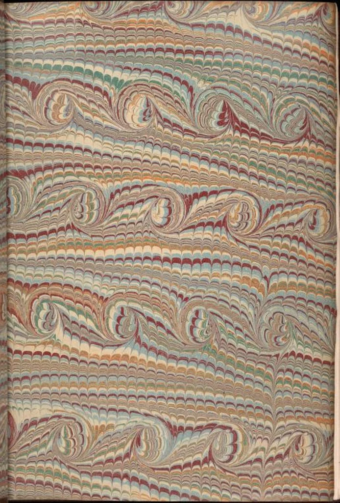 An illustration from Bookbinding : books bequeathed by William Augustus Spencer, 1880, leaf 512
