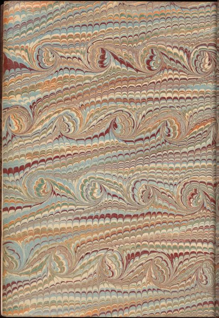 An illustration from Bookbinding : books bequeathed by William Augustus Spencer, 1880, leaf 513