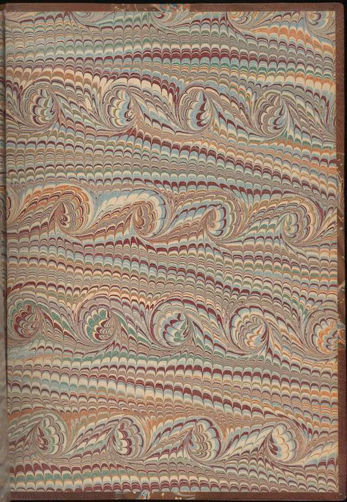 An illustration from Bookbinding : books bequeathed by William Augustus Spencer, 1880, leaf 514
