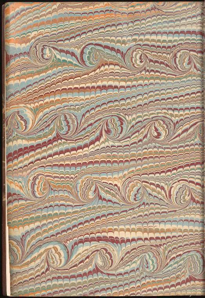 An illustration from Bookbinding : books bequeathed by William Augustus Spencer, 1880, leaf 520