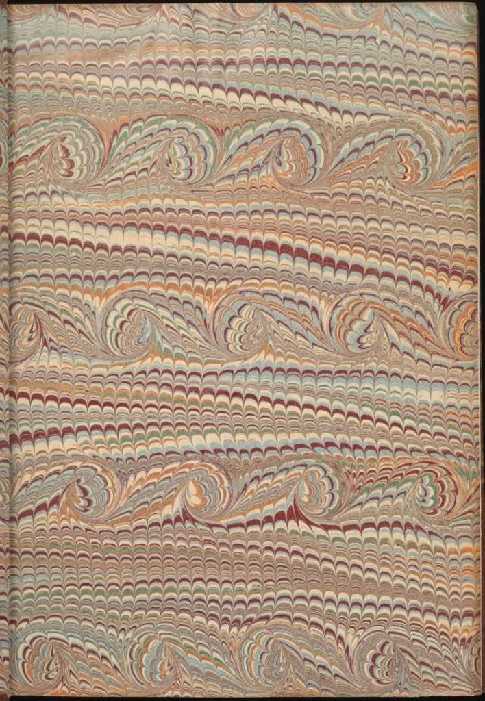 An illustration from Bookbinding : books bequeathed by William Augustus Spencer, 1880, leaf 533