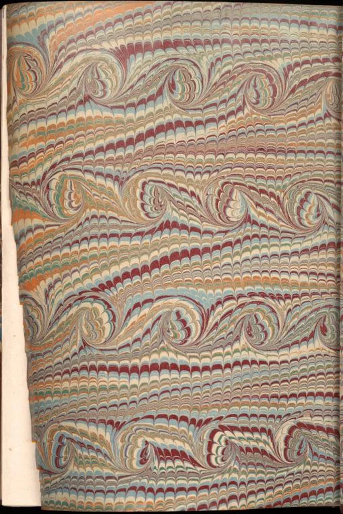 An illustration from Bookbinding : books bequeathed by William Augustus Spencer, 1880, leaf 534