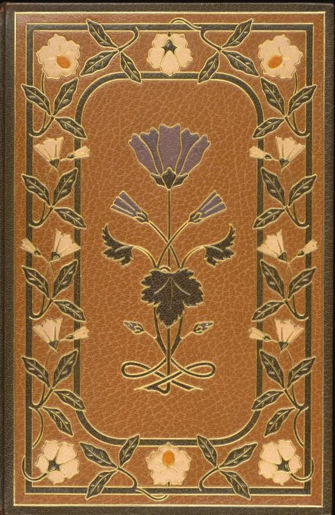 An illustration from Bookbinding : books bequeathed by William Augustus Spencer, 1880, leaf 549