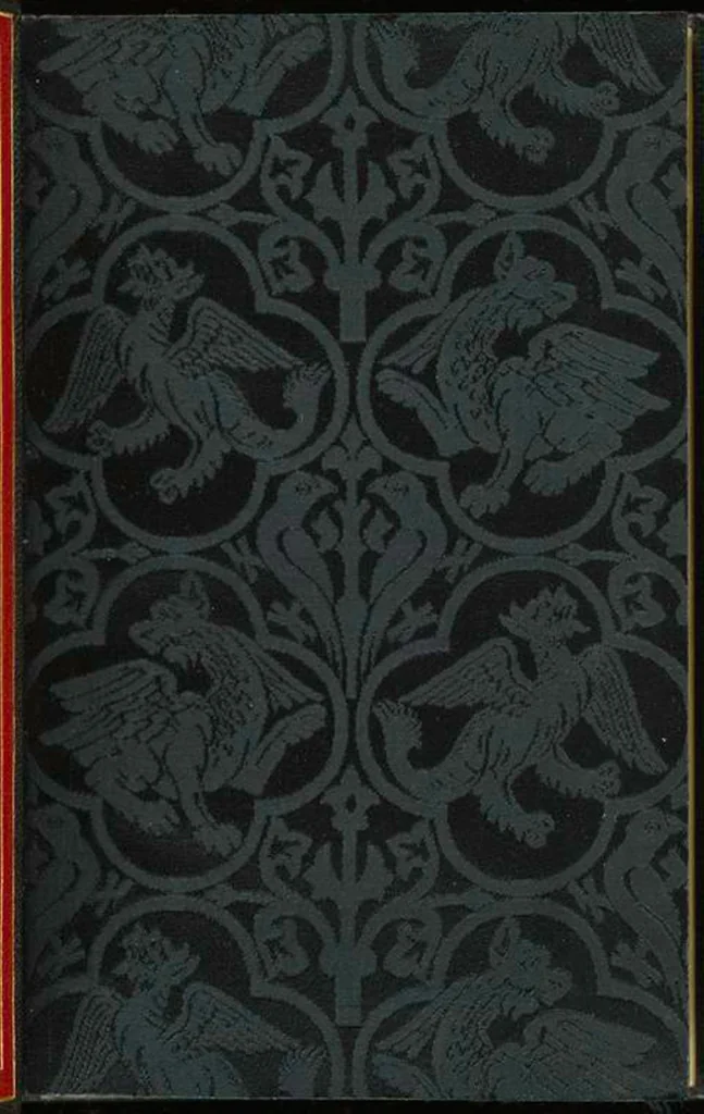 An illustration from Bookbinding : books bequeathed by William Augustus Spencer, 1880, leaf 57